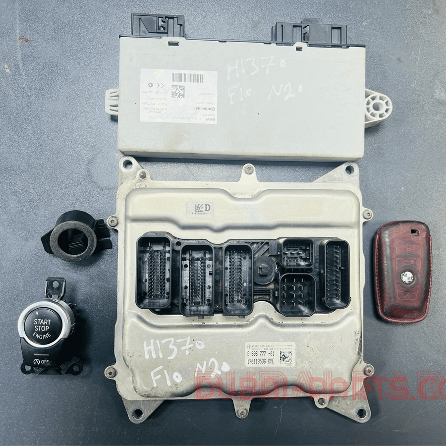 BMW 520i N20 F10 2013 ENGINE CONTROL ECU SET 8606777