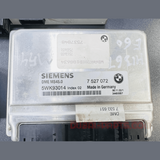 BMW 530i M54 E60 2004 MOTORSTEUERGERÄT ECU SET MS45.0 7527072