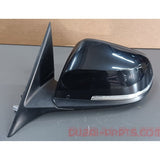 BMW F10 Side Mirror Left Side Black Colour Foldable Type with signal Light and Radar system Genuine Product Used