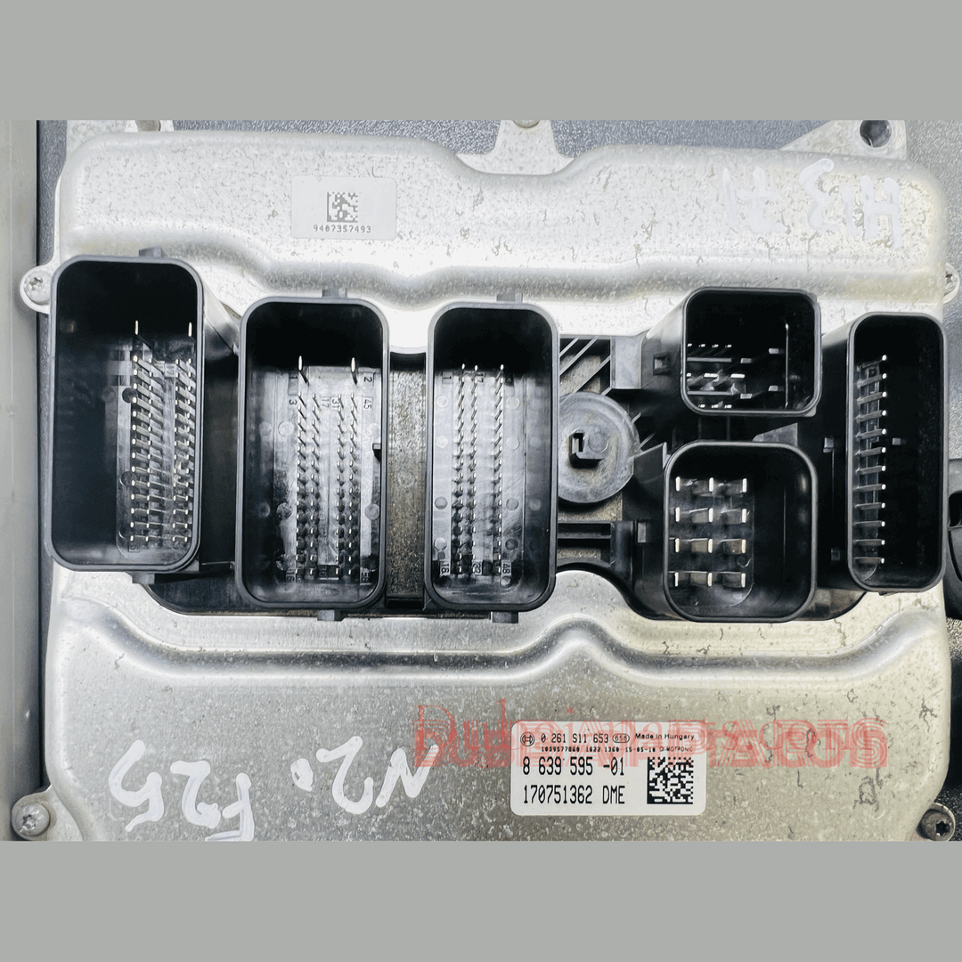 X3 20iX N20 F25 2015 ENGINE CONTROL ECU MODULE UNIT SET DME 8639595