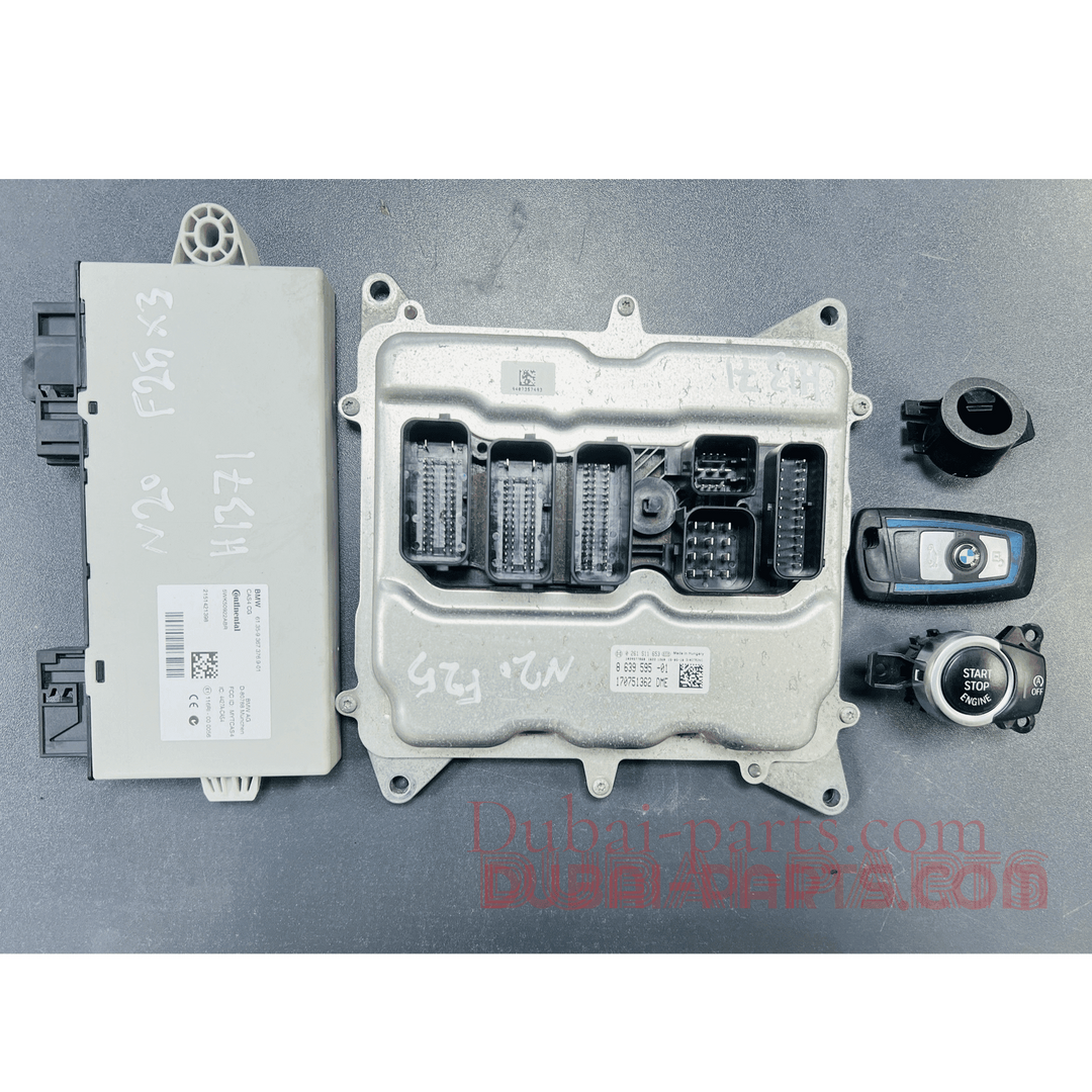 X3 20iX N20 F25 2015 ENGINE CONTROL ECU MODULE UNIT SET DME 8639595