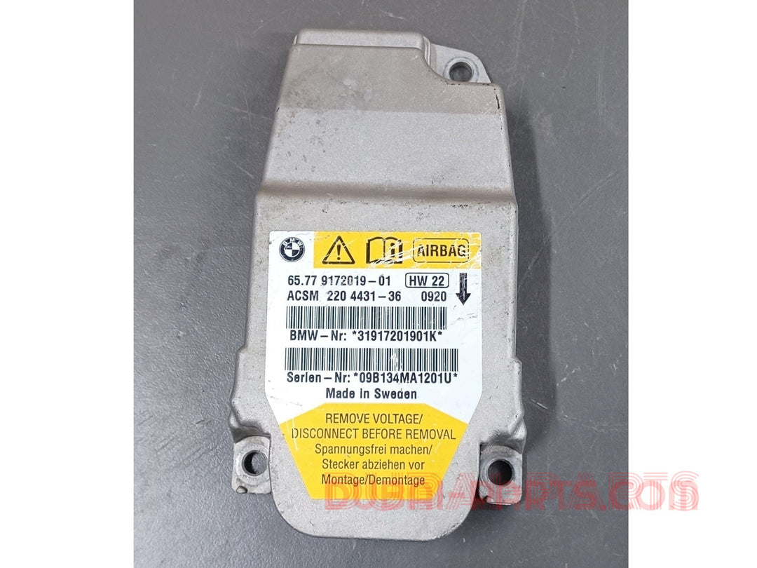 BMW E60,E61 Air Bag Control Unit Module 9172019 Genuine Product used item