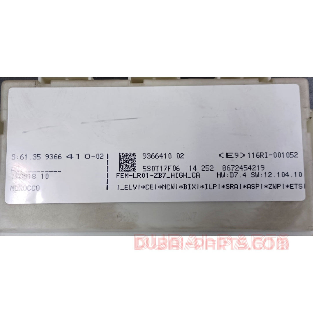 BMW F30,N47 ECU-Engine Control Module DDE-8582155 Genuine Product used item