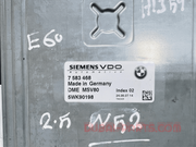 BMW 525i N52N E60 LCI 2007 ENGINE CONTROL ECU UNIT SET DME  MSV80 7583468