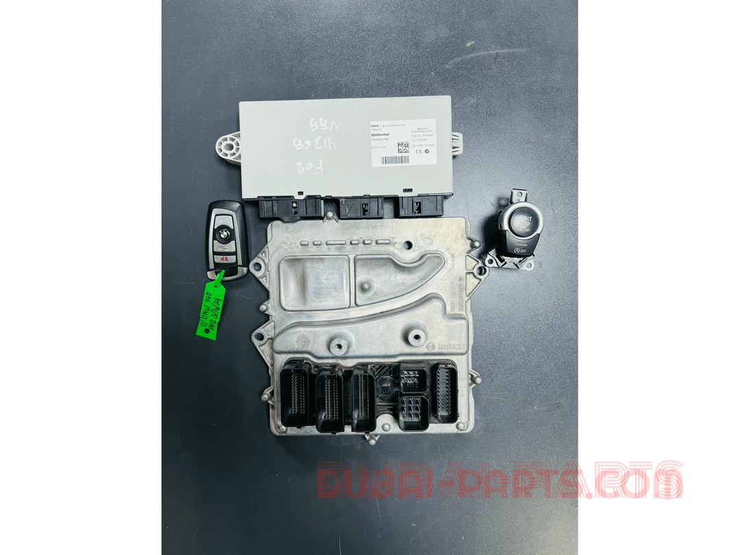 BMW 740i N55 F01 LCI 2015 ENGINE CONTROL ECU UNIT SET DME 8641402