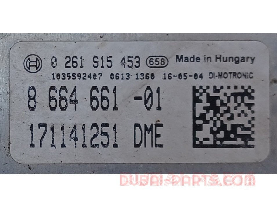 BMW F10,N20 Engine Control Unit-ECU-DME 8664661 Genuine Product used