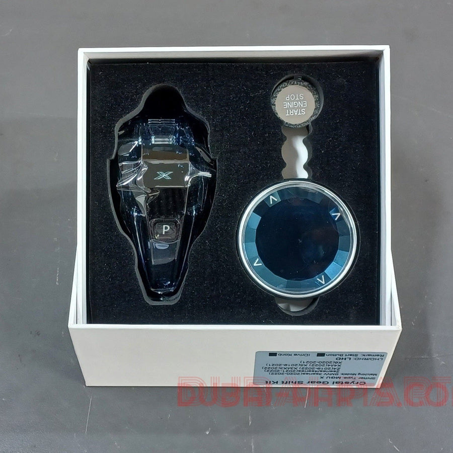 BMW X3 X4 X5 X6 X7  X Logo Crystal Gear Handle Aftermarket New Product LHD