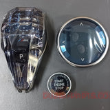 BMW 1 2 3 4 X3 X4 X5 X6 X7 M Logo Crystal Gear Handle Aftermarket New Product LHD