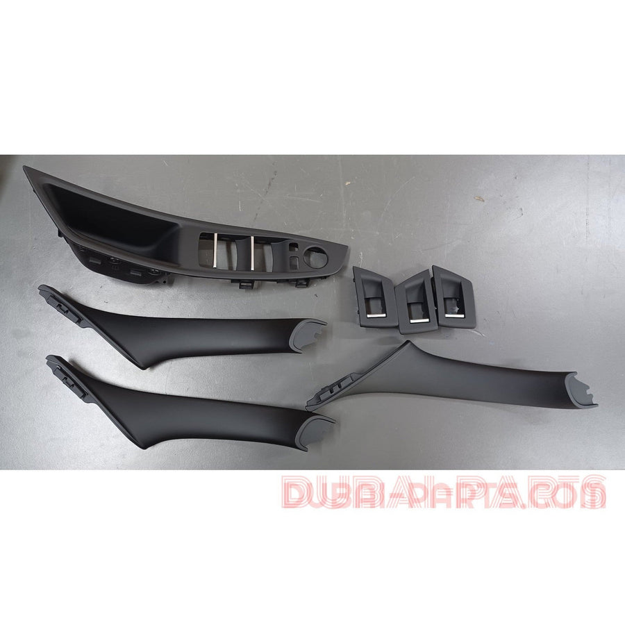 BMW F10 Seven piece inner Handle Set Black Color Aftermarket New Product