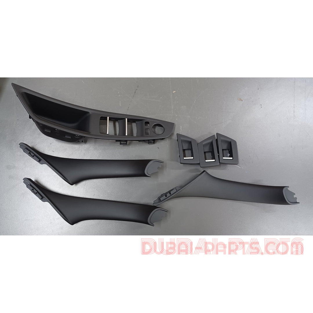 BMW F10 Seven piece inner Handle Set Black Color Aftermarket New Product
