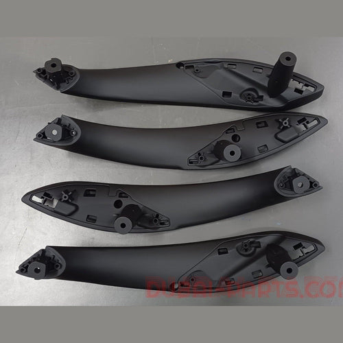 BMW 3 Series F30 Sedan Inner Door Handle Set – 4 Pieces, Black, 2012–2018, Aftermarket New