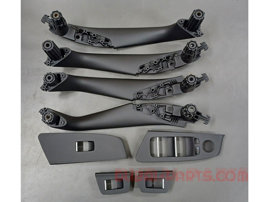 BMW G38 Door inner Handle Set Eight Piece Black Color Aftermarket New Product