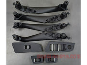 BMW G38 Door inner Handle Set Eight Piece Black Color Aftermarket New Product