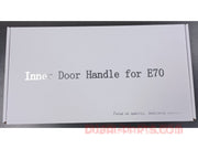 BMW E70 Door Inner Handle Set Four Piece Black Color Aftermarket New Product