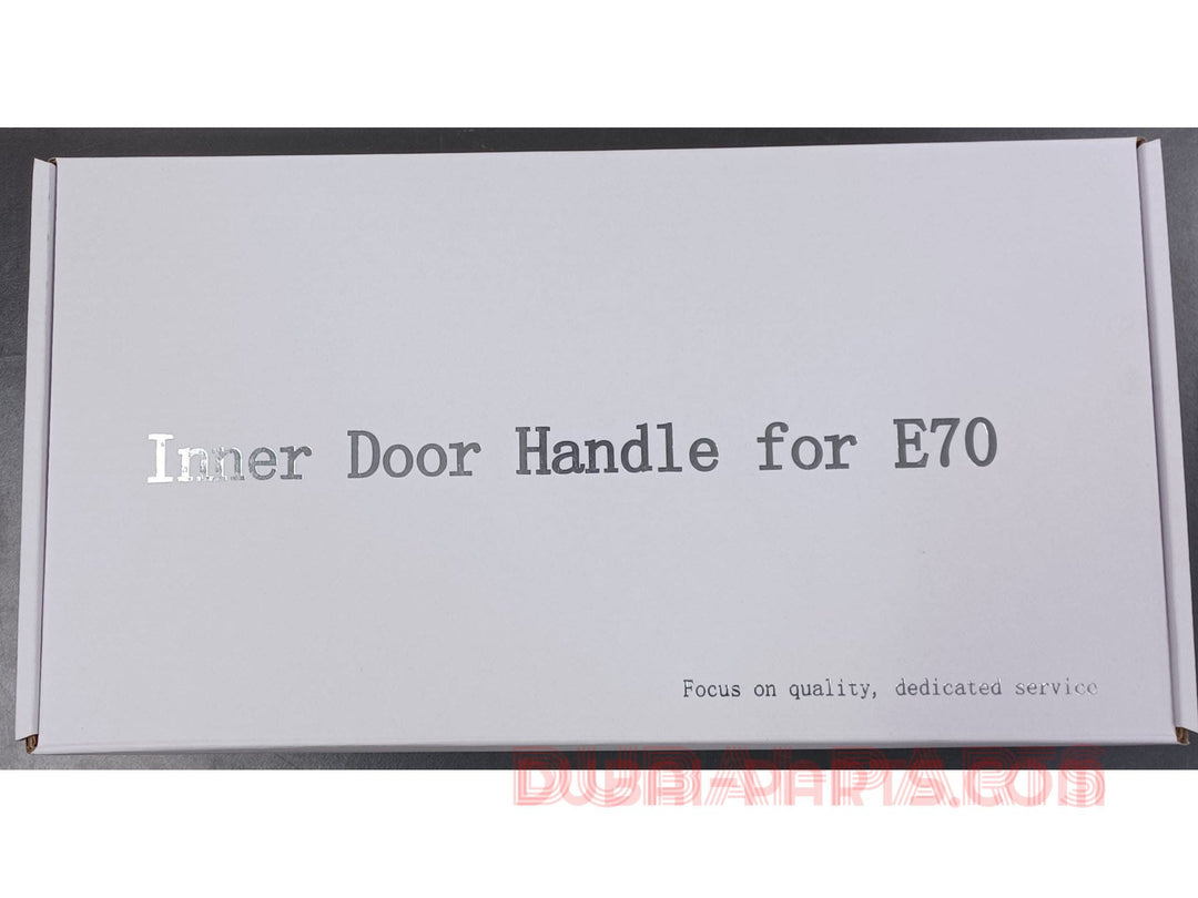 BMW E70 Door Inner Handle Set Four Piece Beige Color Aftermarket New Product