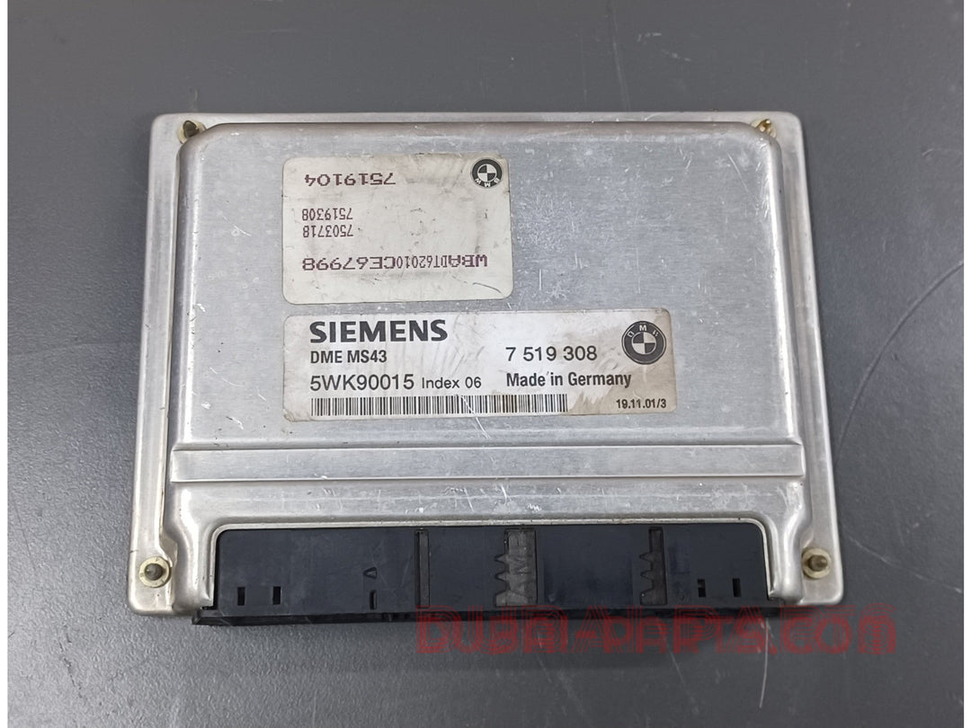 BMW E39,E36,Z3 Basic Control Unit ECU -DME 7519308 Genuine Product used