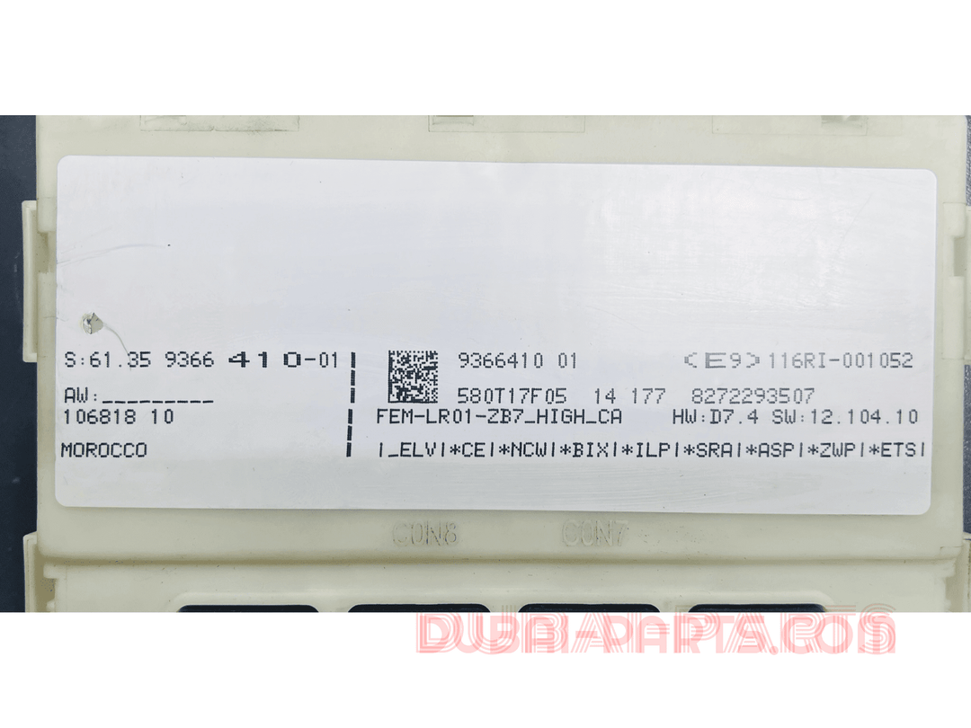 BMW 316i N13 F30 2014 ENGINE CONTROL ECU UNIT SET DME 8638198