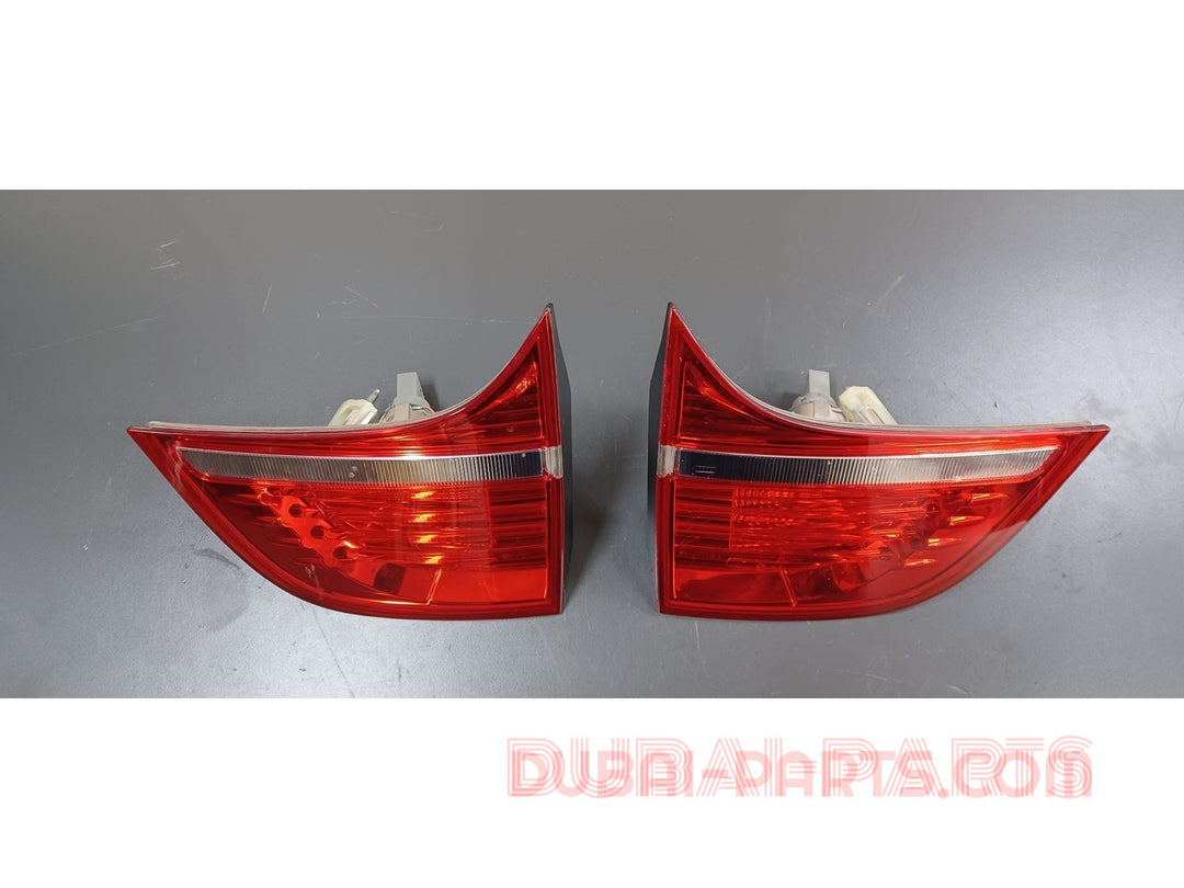 BMW X6 E71 E72 Rear Tail Light in Trunk lid Left and Right Pair 7179987, 7179988 Genuine Product Used