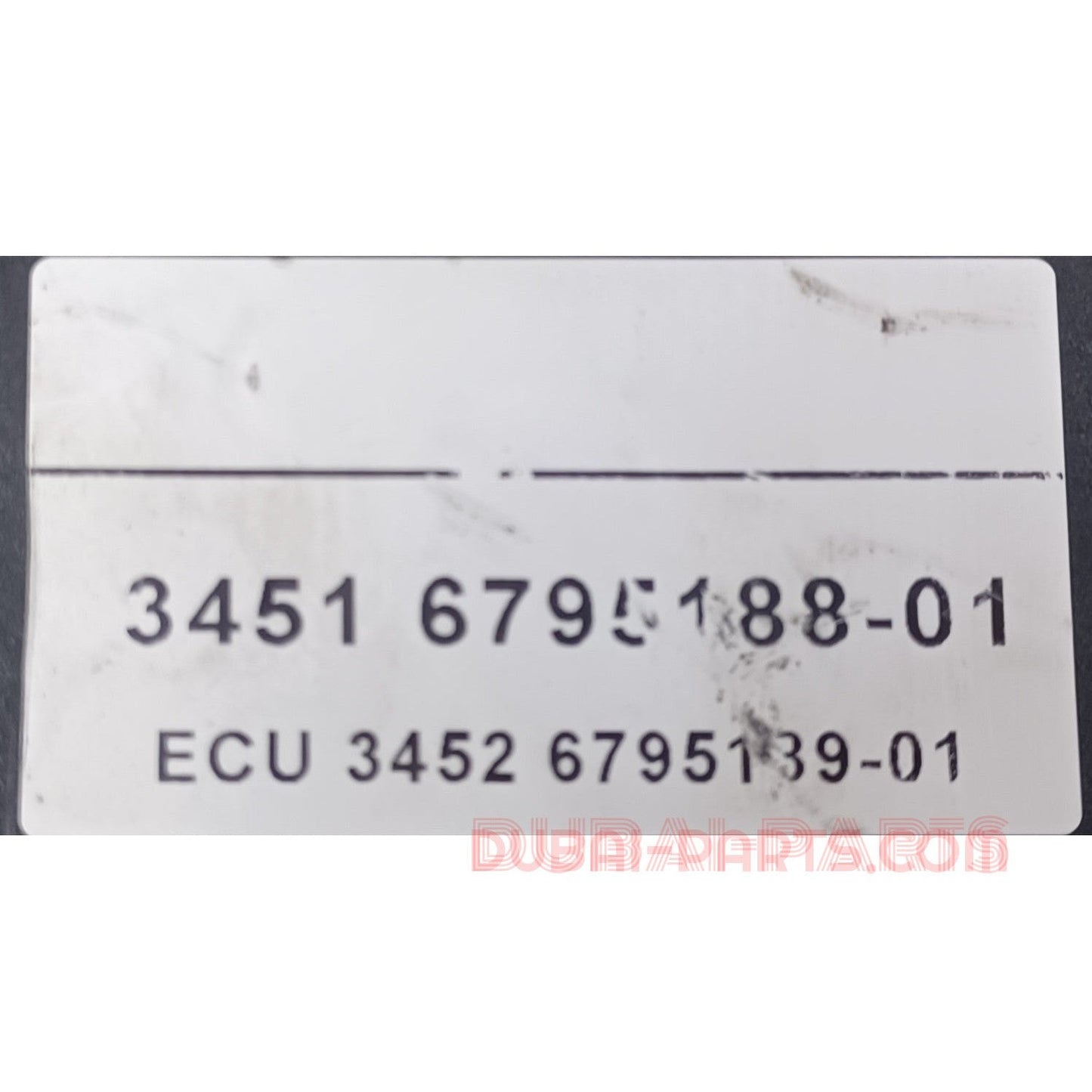 BMW X1 E84 ABS Pump and Control Unit 6791272 Genuine Product used