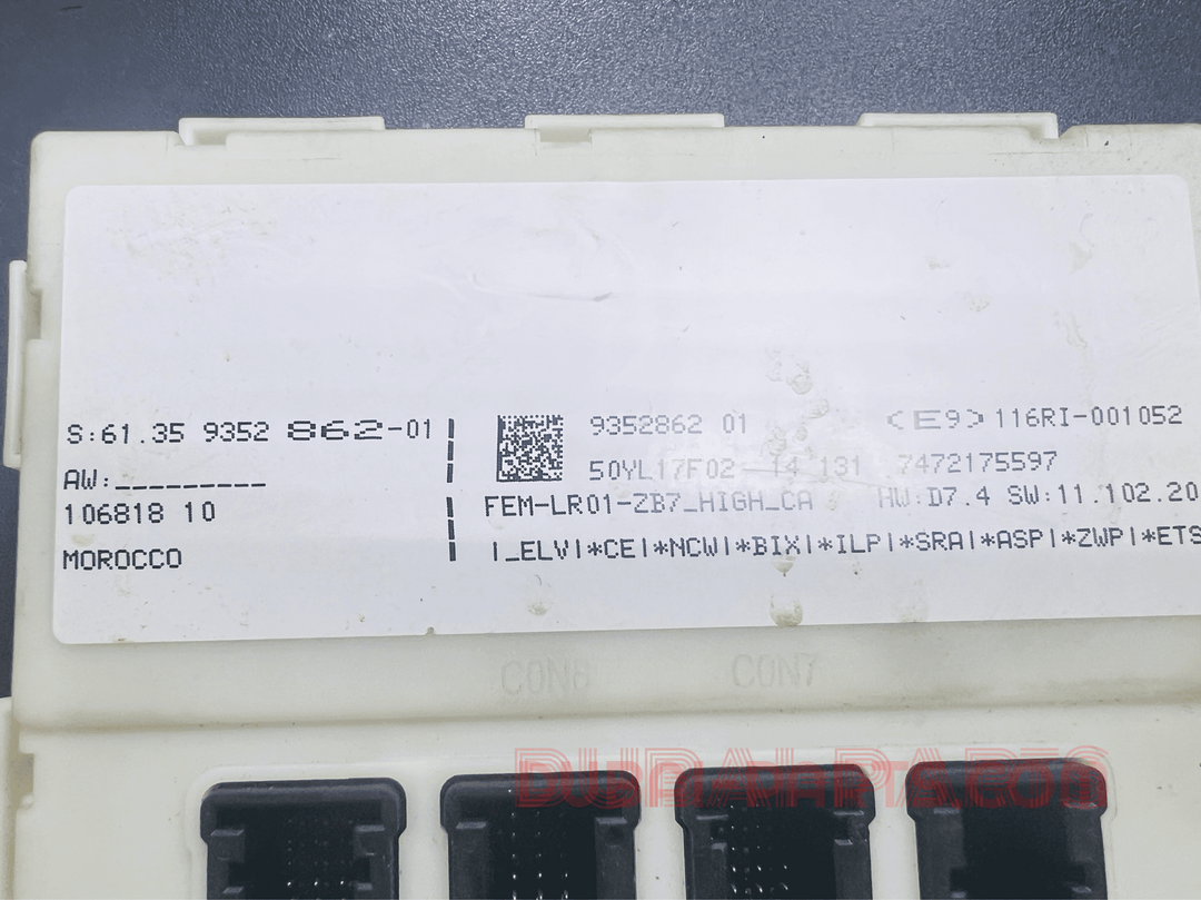 BMW 320i N20 F30 2014 ENGINE COMPUTER CONTROL ECU UNIT SET DME 8631725