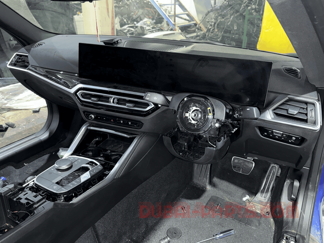 BMW G42 LCi Dashboard and Screen RHD 2023 Interior MSP MANL Leather Vernasca Black