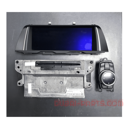 BMW 5 SERIES F10 NAVI SET PROFESSIONAL NBT HEAD UNIT WITH DISPLAY SCREEN AND CONTROLLER
