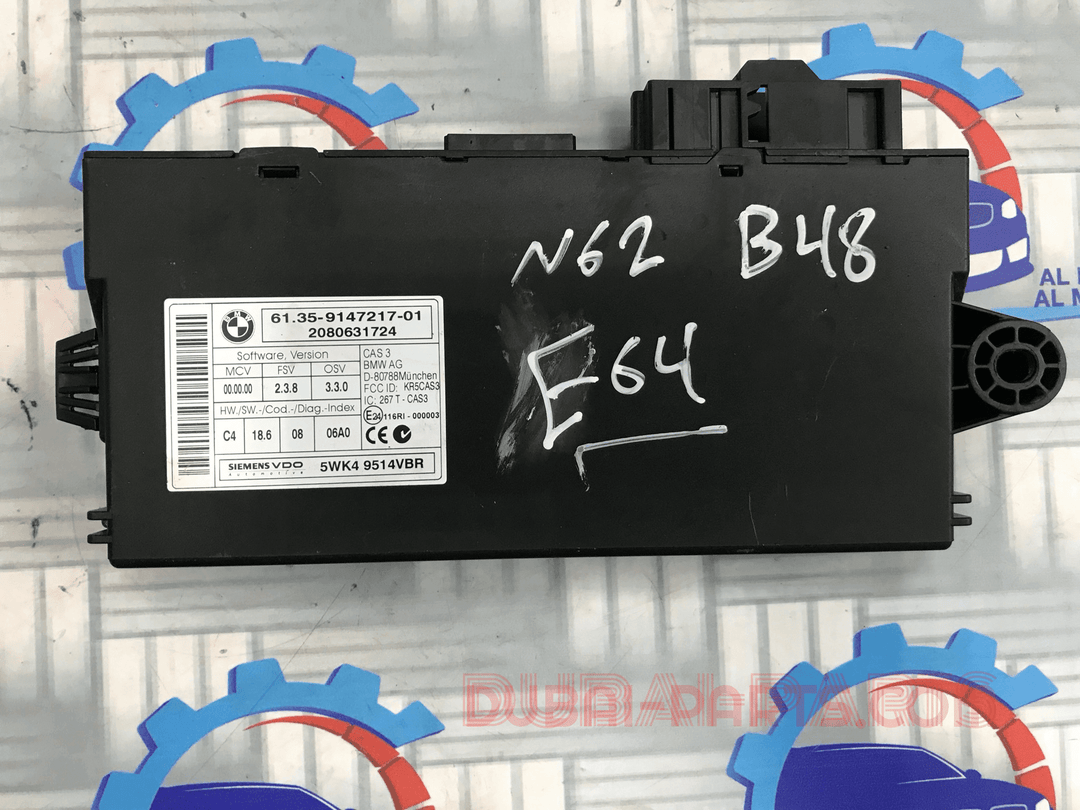 BMW E64 N62 B48 ENGINE CONTROL ECU SET 7586909