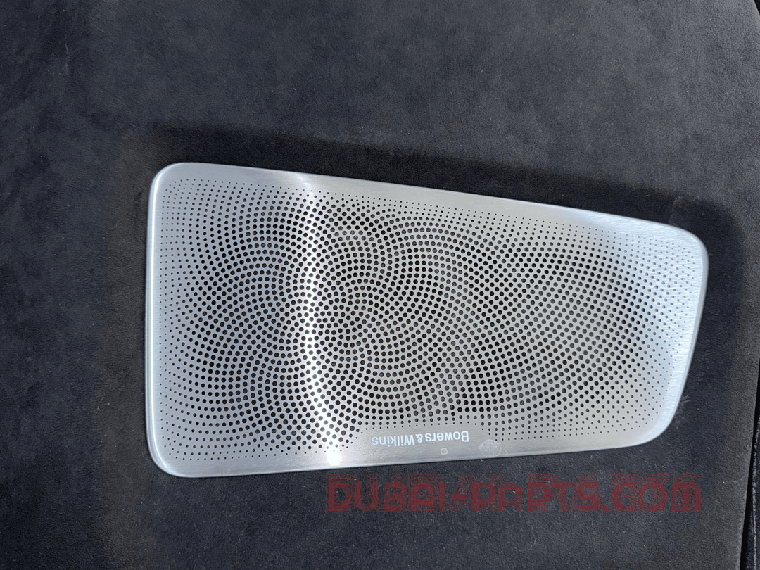 BMW Alcantara 8079851 8 G15 F92 M8 Storage Rack Bang Ulofsen Speaker Covers 2 Pcs With Speaker Harness In Clean Conditions