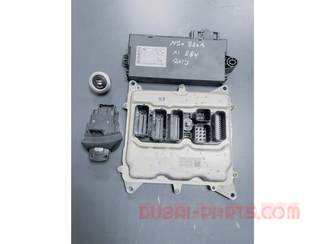 BMW X1 E84 2013 N20B20A ENGINE CONTROL ECU UNIT KIT DME 8610678