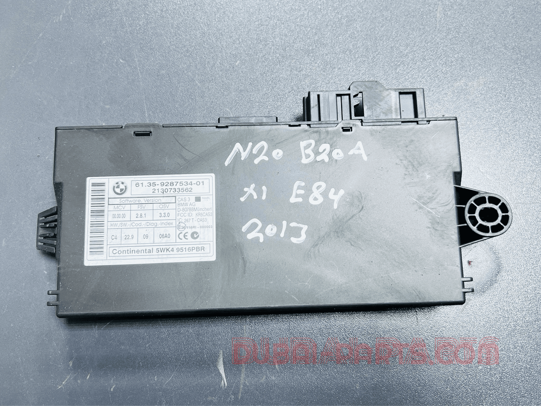 BMW X1 E84 2013 N20B20A ENGINE CONTROL ECU UNIT KIT DME 8610678