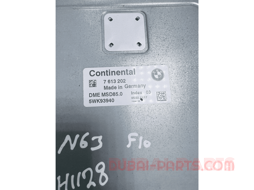 BMW 550i F10 2011 N63 ENGINE CONTROL UNIT ECU KIT DME MSD85.0 7613202