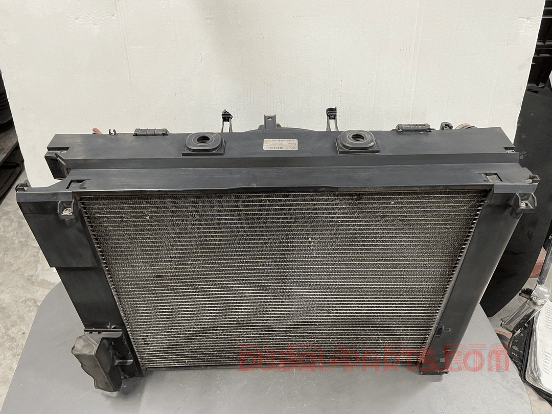 BMW F10 520 Radiator Condenser And Fan 7618759 Used Item