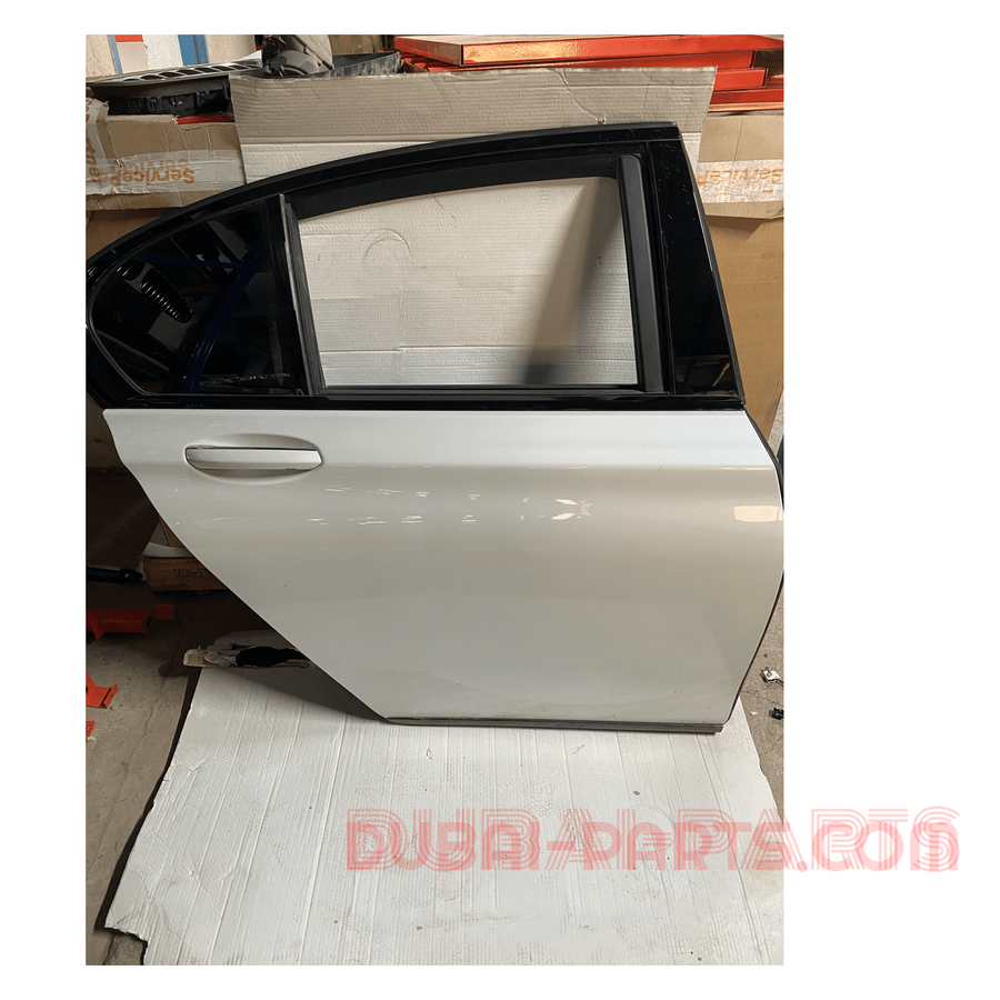 BMW G12 Rear Right Side Door White Color Used Good Condition