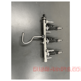 BMW X1 B38 Hochdruckrail und Injektor 8665631 Original Gebraucht