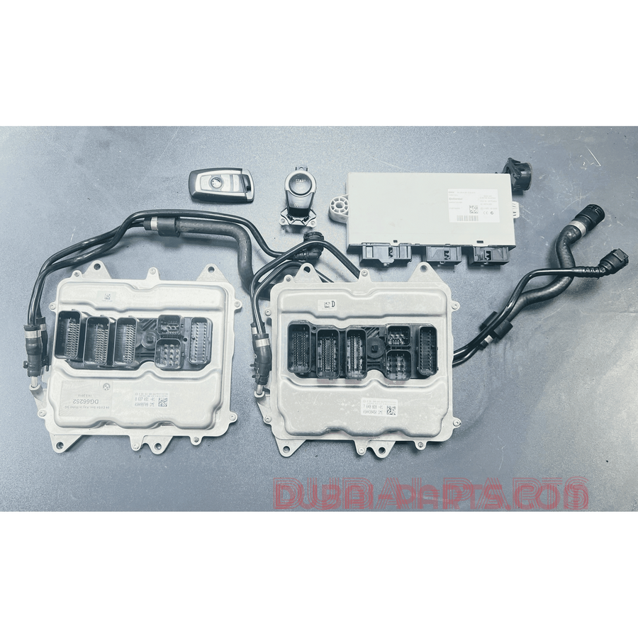 BMW 2012  650i F02 N63N ENGINE CONTROL UNIT ECU KIT 8637031 / 7649828