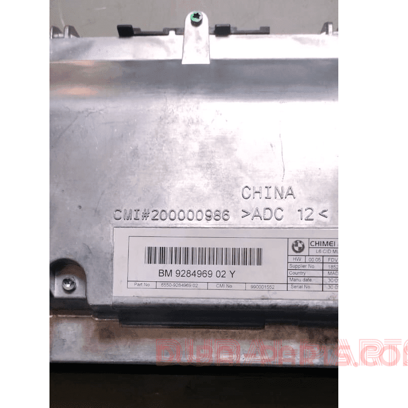 OEM BMW 7 F01 F02 F03 F04 2013 Dashboard LCD NBT screen display 9284969