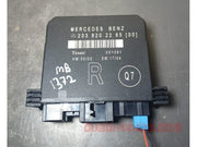 2003-2006 Mercedes-Benz W203 C-Class Rear Right Side Door Control Module A203 820 22 85 OEM