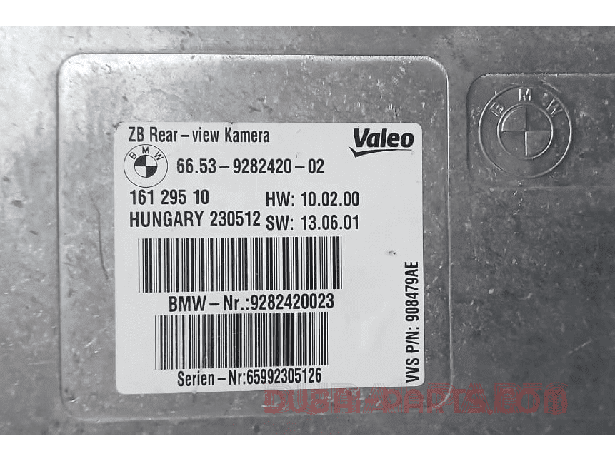 BMW 5 Series Rear View Reversing Camera Unit Module F10 9282420