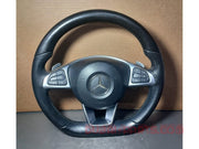 2014-2018 Mercedes-Benz W205 C-Class Steering Wheel Leather With Switches With Out Air Bag