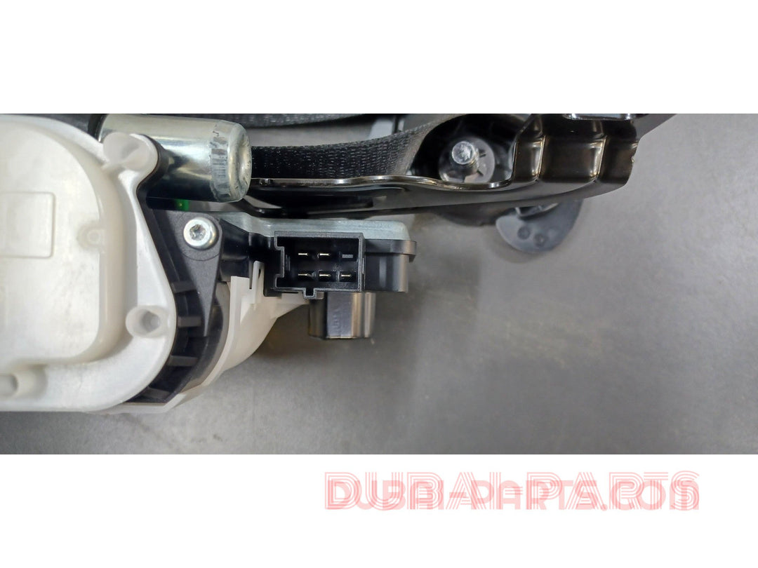 7430116 Upper belt strap REMA, front right SCHWARZ Seat belt BMW 5 SERIES 2016 TO 2022 G30 Right Front