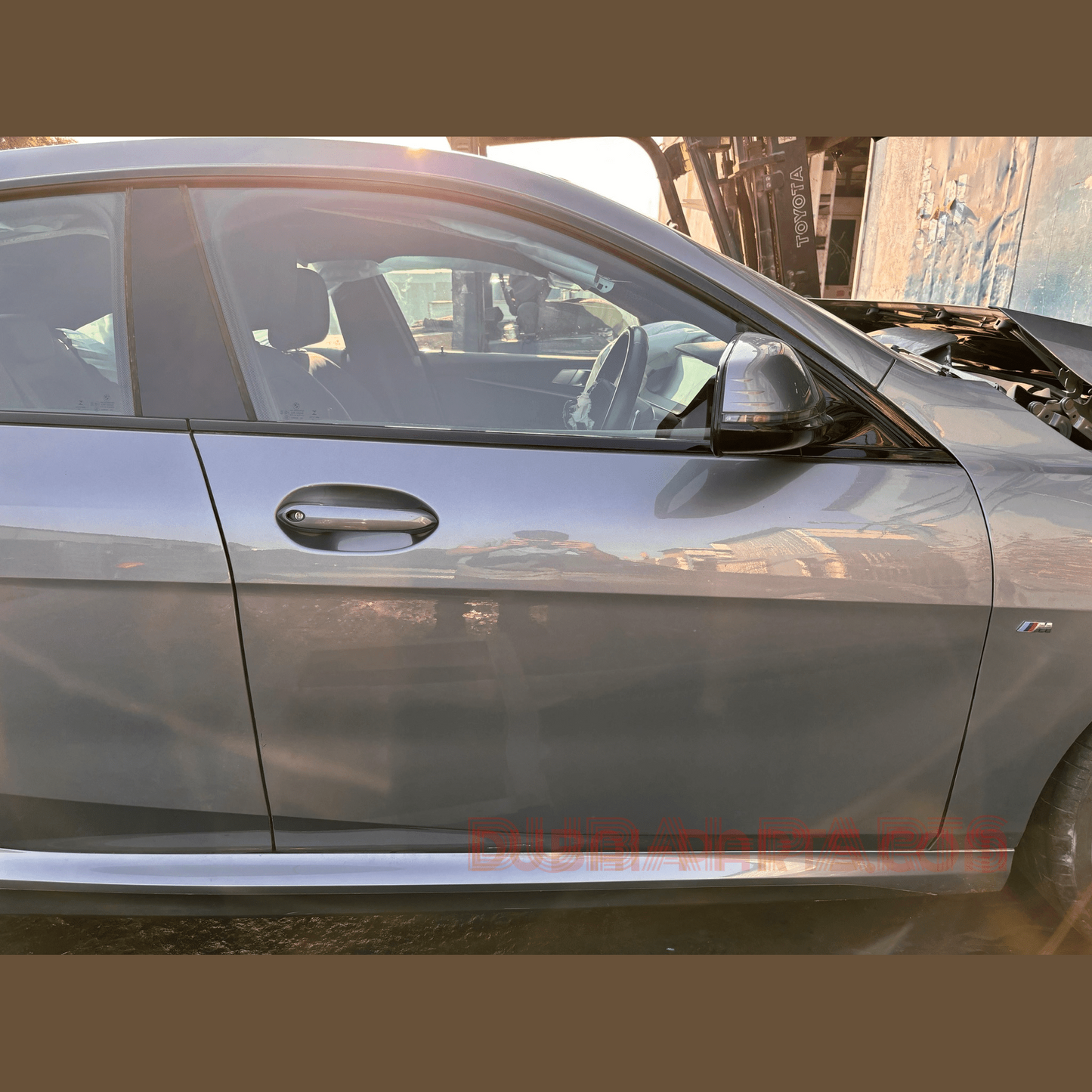 BMW Gran Coupé 220i F44 (2020–2023), rechte Vordertür, Farbcode C4W Skyscraper Grau Metallic