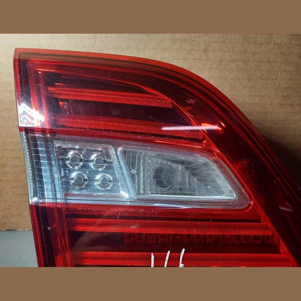 2012-2015 Mercedes-Benz W166 ML63 AMG ML550 Inner Tail Light Lamp Rear Left Side A166 906 86 01 OEM