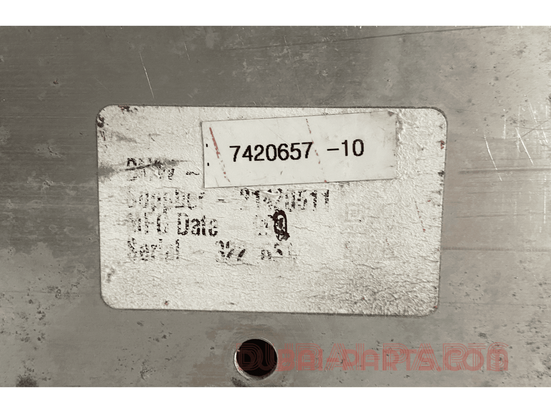 BMW X5 G05 Rear Bumper Reinforcement 7420657 OEM Product Used