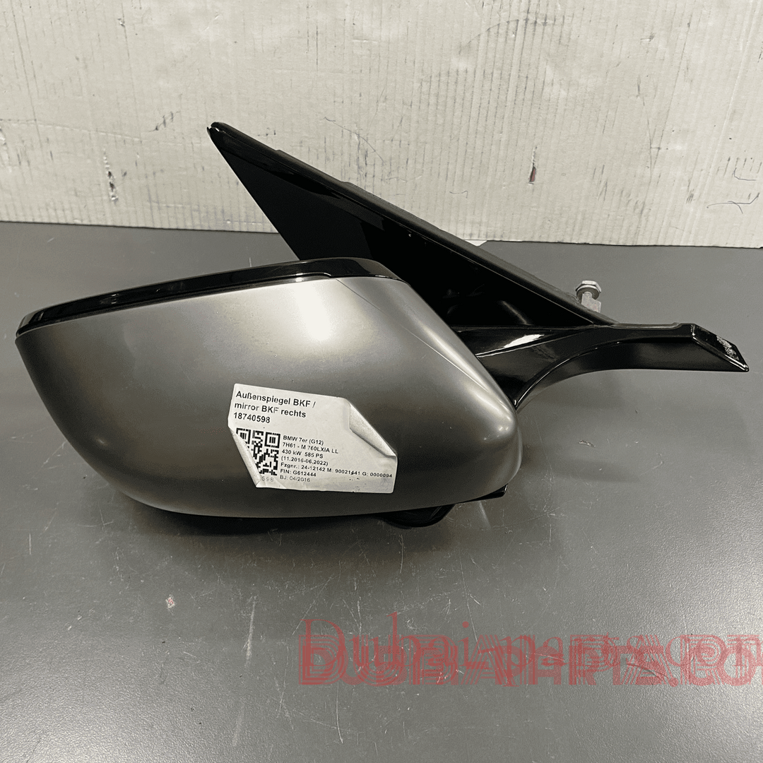 BMW G12 Side Mirror Right Side LHD With Signal Light And Camera OEM Used