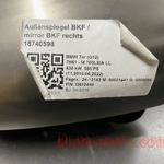 Load image into Gallery viewer, BMW G12 Side Mirror Right Side LHD With Signal Light And Camera OEM Used