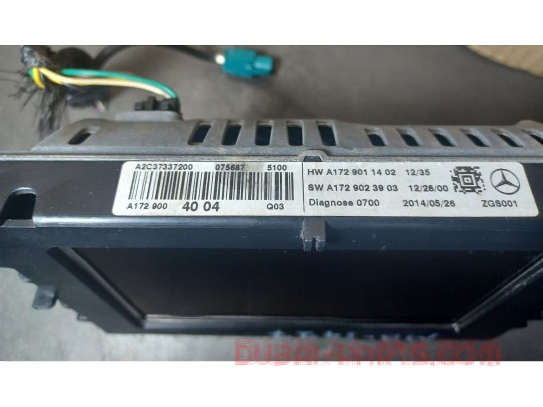 2010-2016 Mercedes-Benz W204 C-Class W212 E-Class GPS Navigation LCD Display Screen Monitor A172 900 40 04 OEM