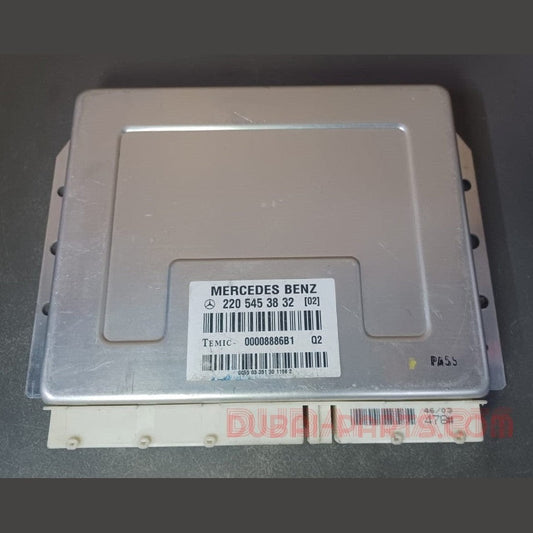 2001-2006 Mercedes-Benz W220 Airmatic Air Suspension Control Module A220 545 38 32 OEM