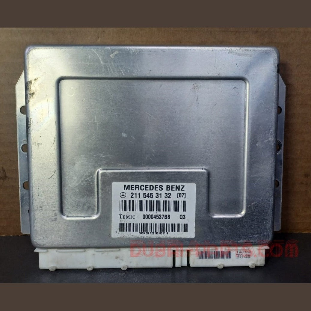 2001-2009 Mercedes-Benz W211 E-Class Airmatic Air Suspension Control Module A211 545 31 32 OEM