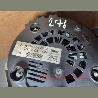 2012-2017 Mercedes-Benz W222 W212 W166 Diesel 180MP Valeo Alternator Generator A014 154 42 02 Engine 276