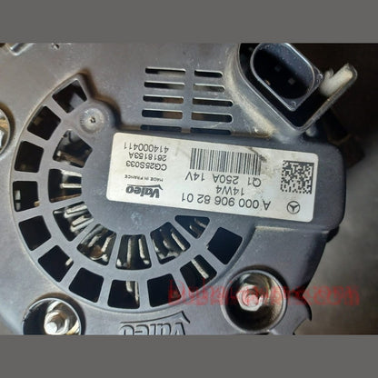 2012-2017 Mercedes-Benz W222 W212 W166 Diesel 250MP Valeo Alternator Generator A000 906 82 01 Engine 276